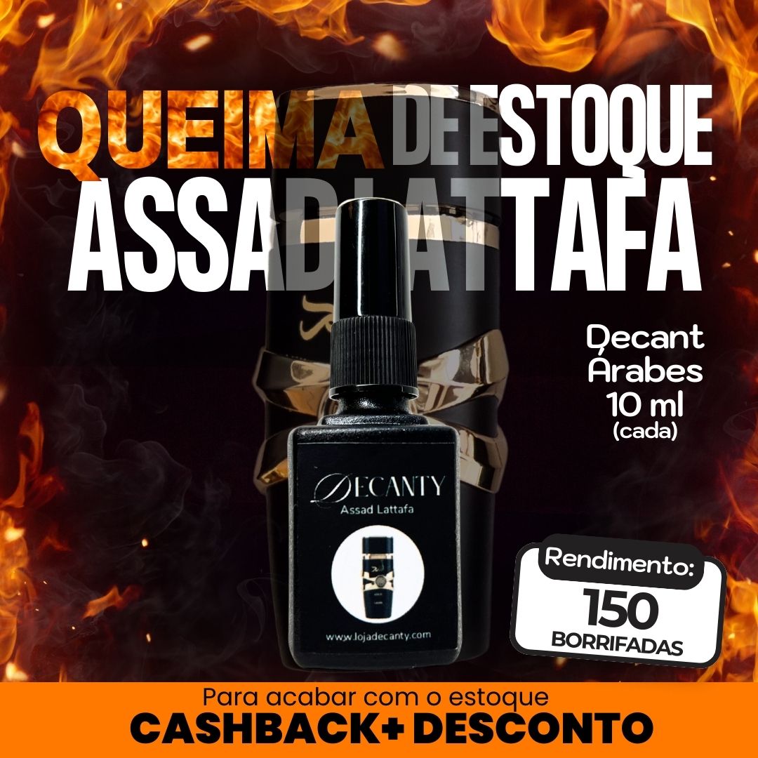 PROMOÇÃO COMPRE 1 E LEVE 3 - Decantes Árabes - Queima de Estoque 🔥 - 10ml Cada