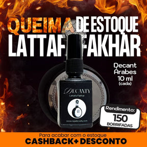 PROMOÇÃO COMPRE 1 E LEVE 3 -  Decantes Árabes - Queima de Estoque 🔥 - 10ml Cada